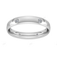 Lab Created Diamond Solid Gold Wedding Band
