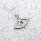 925 Silver Evil Eye Moissanite Pendant Hip Hop Pendent customdiamjewel