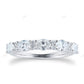 White Gold Lab Grown Diamond East West Wedding Band