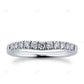 White Gold CVD Diamond Handmade Wedding Band