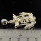Yellow Gold Crucifix Jesus Anchor CVD Diamond Pendant hip hop jewelry CustomDiamJewel