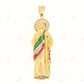 Custom Religious Saint Moissanite 925 sterling Silver Pendant Hip Hop Pendent customdiamjewel