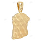 Lab Grown Diamond Gold Jesus Iced Out Handmade Pendant hip hop jewelry CustomDiamJewel