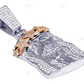 Two Tone Jesus Head Star Crown CVD Diamond Pendant hip hop jewelry CustomDiamJewel