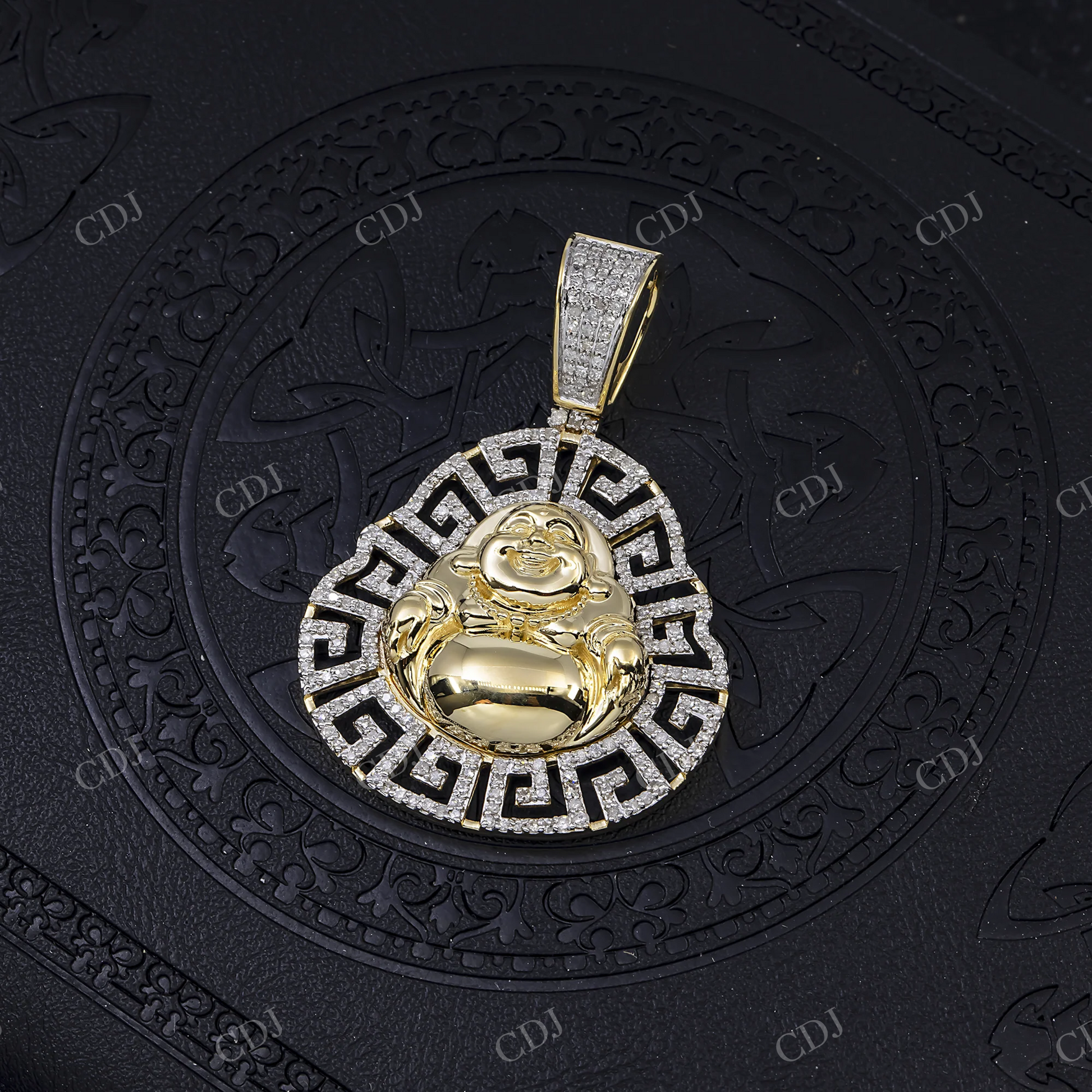 925 Silver Buddha Moissanite Pendant Hip Hop Pendent customdiamjewel