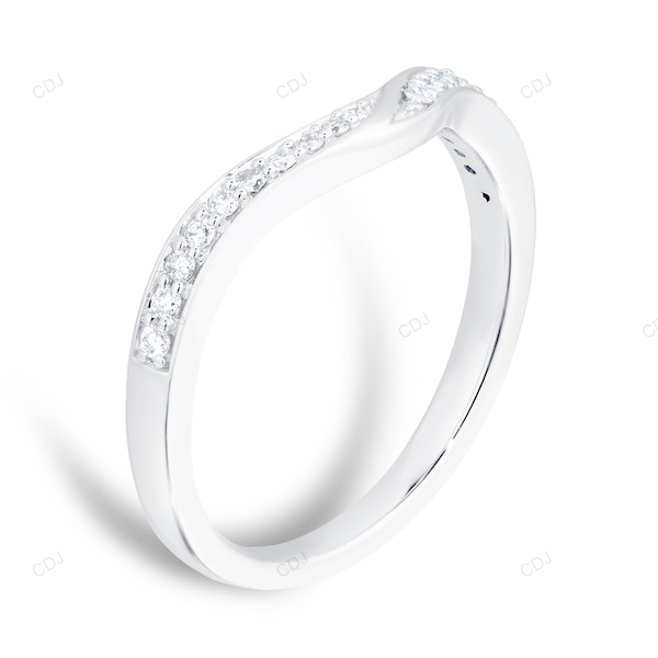 18KT White Gold Diamond Mixed Cut Bridal Set