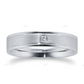 Princess Cut Flush Setting CVD Diamond Wedding Band