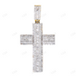 Hip Hop Cross Baguette Moissanite 925 Sterling Silver Pendant Hip Hop Pendent customdiamjewel