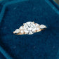 2.00 CTW Round Cut Lab-Grown Diamond Cluster Ring