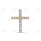 925 Silver Moissanite Diamond Minimalist Cross Unisex Pendant Hip Hop Pendent customdiamjewel