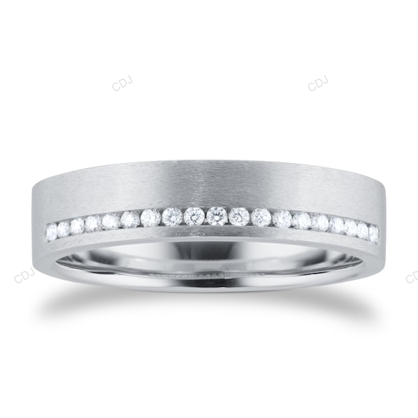 Timeless Gold Lab Created Diamond Wedding Ring