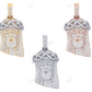 Emerald Lab Grown Diamond Jesus Customize 10K Gold Pendant hip hop jewelry CustomDiamJewel