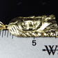 1.5 inch Yellow Gold Plain Jesus Pendant hip hop jewelry CustomDiamJewel