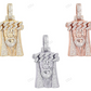 Crowned Jesus Lab Grown Diamond 10K Solid Gold Pendant hip hop jewelry CustomDiamJewel
