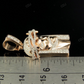 Rose Gold Jesus Face Lab Created Diamond Pendant hip hop jewelry CustomDiamJewel