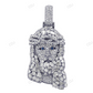 Multi-Shaped Lab Grown Diamond White Gold Custom Jesus Pendant hip hop jewelry CustomDiamJewel