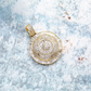 Iced Out Moissanite Circle 925 Silver Pendant Hip Hop Pendent customdiamjewel