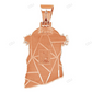 CVD Diamond Gold Jesus Customize Iced Out Pendant hip hop jewelry CustomDiamJewel