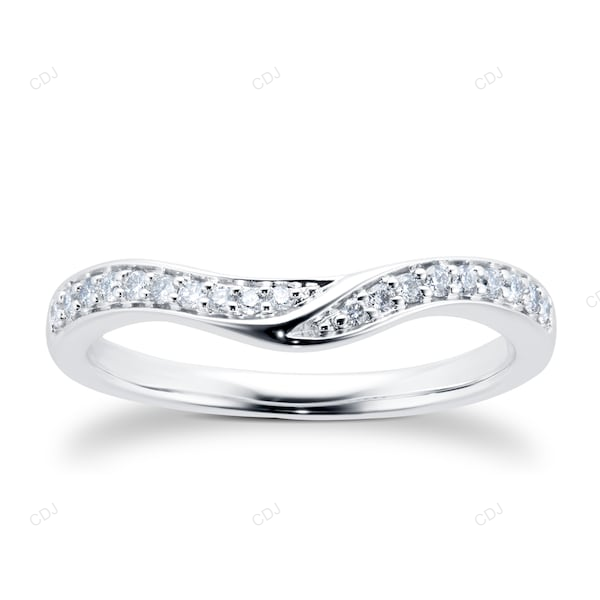 18KT White Gold Diamond Mixed Cut Bridal Set