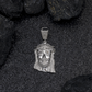 925 Sterling Silver Moissanite Fully Iced Out Christian Pendant Hip Hop Pendent customdiamjewel