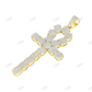 Ankh Cross 925 Silver Moissanite Pendant Hip Hop Pendent customdiamjewel
