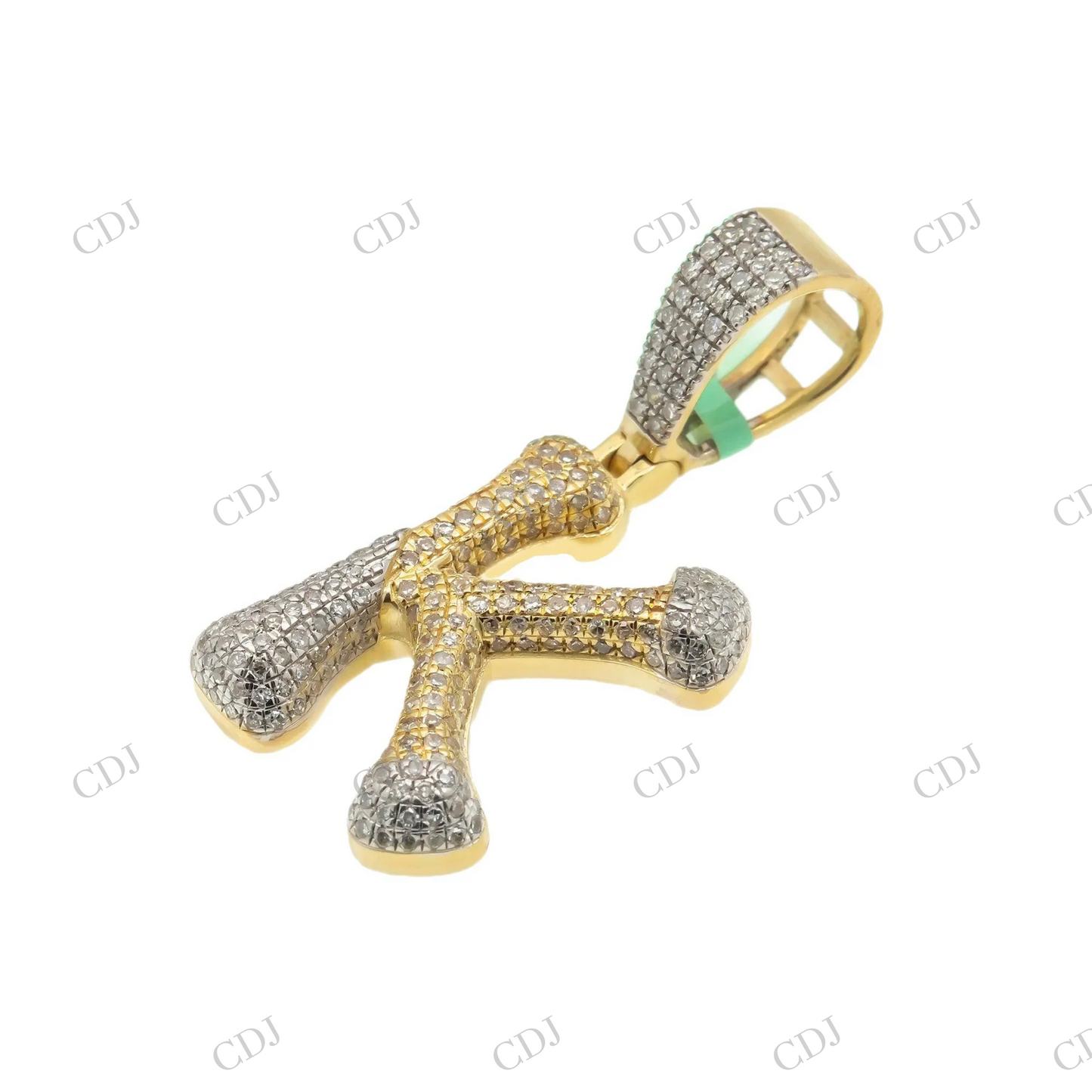925 Silver Moissanite Iced Out K Pendant Hip Hop Pendent customdiamjewel