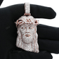 CVD Gold Unique Pattern Jesus Fashionable Pendant hip hop jewelry CustomDiamJewel