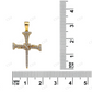 925 Silver Moissanite Customized Cross Pendant Hip Hop Pendent customdiamjewel