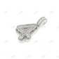 Baguette Moissanite Number 4 Pendant Hip Hop Pendent customdiamjewel