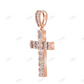 Iced Out Religious Cross Moissanite Pendant Hip Hop Pendent customdiamjewel
