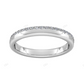 White Gold Handmade CVD Diamond Wedding Band