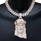 59.17 CTW Iced Out Lab Grown Diamond Unique Jesus Pendant hip hop jewelry CustomDiamJewel