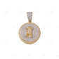 Custom Style Jesus Medallion 925 Silver Moissanite Diamond Pendant Hip Hop Pendent customdiamjewel