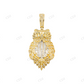 Custom 925 Silver Owl Moissanite Pendant Hip Hop Pendent customdiamjewel