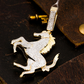 Custom Iced Out Horse Moissanite 925 Sterling Silver Pendant Hip Hop Pendent customdiamjewel