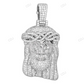 Crowned Jesus Head Lab Grown Diamond Gold Customize Pendant hip hop jewelry CustomDiamJewel