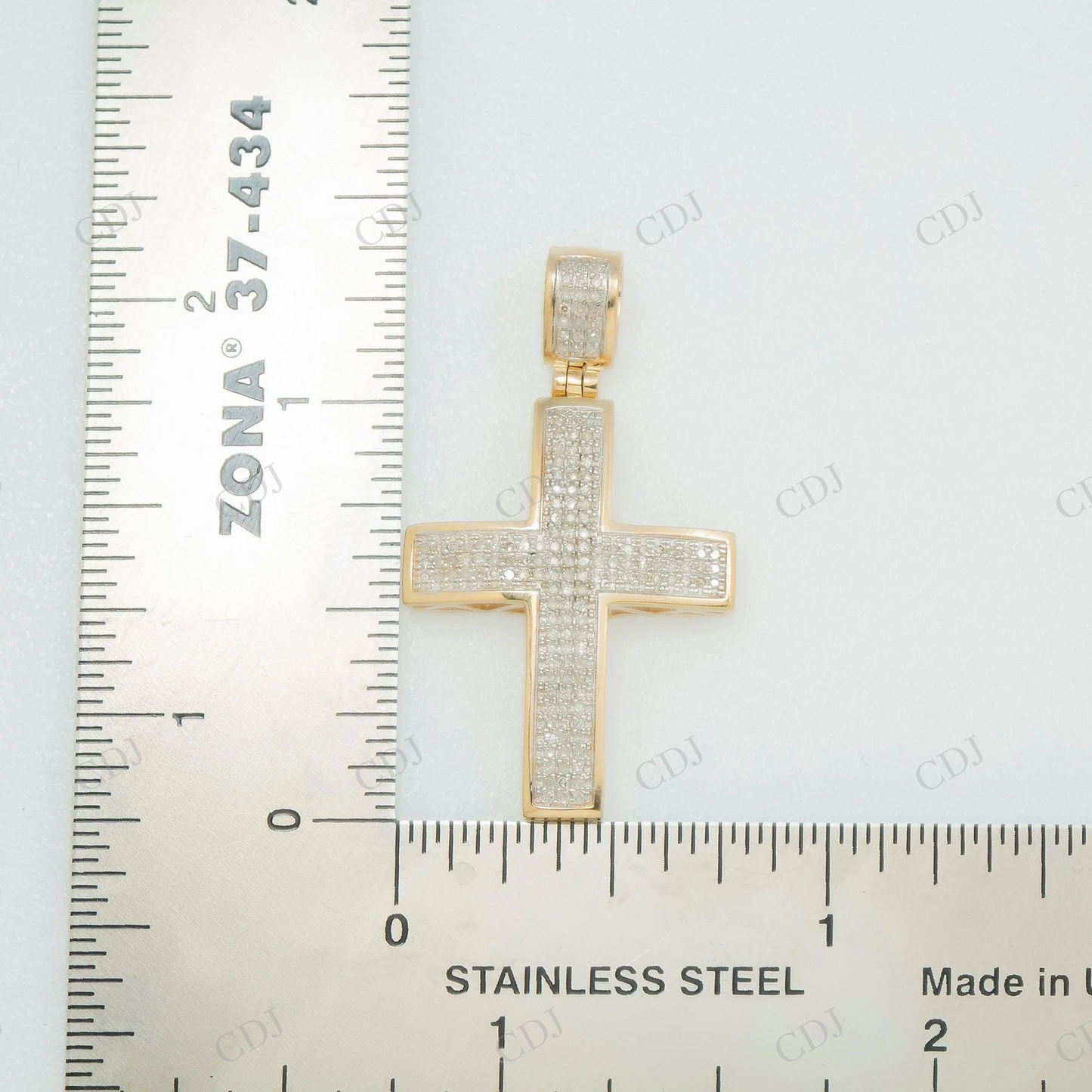 Hip Hop Moissanite 925 Silver Cross Pendant Hip Hop Pendent customdiamjewel