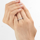 White Gold Lab Grown Diamond Wedding Band For Every Day