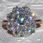 10K Rose Gold 2.13 CTW Lab-Grown Diamond Halo Engagement Ring