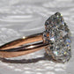 10K Rose Gold 2.13 CTW Lab-Grown Diamond Halo Engagement Ring