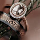 1.60 CTW 10K Yellow Gold Oval Diamond Halo Solitaire Ring