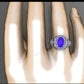 3.64 CTW Oval Cut Vintage Halo Diamond Ring