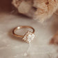 2 CTW Oval Lab Grown Diamond Cluster Engagement Ring