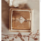 2 CTW Oval Lab Grown Diamond Cluster Engagement Ring