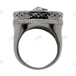 925 VVS Moissanite Genuine Diamond 3D Angel Ring Hip Hop Ring CustomDiamJewel