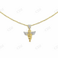 0.15 CTW Moissanite VVS Angel cherub Pendant Hip Hop Pendent CustomDiamJewel
