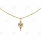 925 VVS Moissanite Praying Angel Wing Pendant Hip Hop Pendent CustomDiamJewel