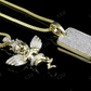 0.75 CTW VVS Moissanite Cherub Angel Pendant Hip Hop Pendent CustomDiamJewel