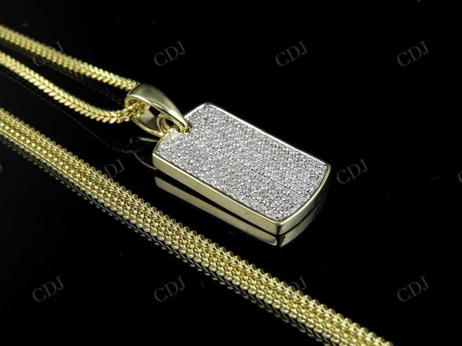0.75 CTW VVS Moissanite Cherub Angel Pendant Hip Hop Pendent CustomDiamJewel