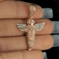 925 VVS Moissanite Angel Cherub Diamond Pendant Hip Hop Pendent CustomDiamJewel